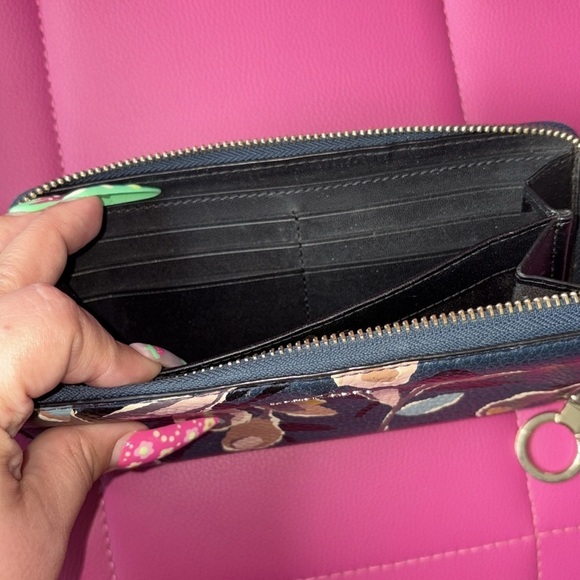 Kate Spade Briar Lane Paper Floral Rose Wallet - Picture 6 of 8